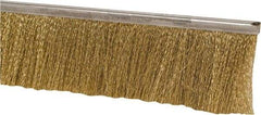 PRO-SOURCE - 5/16" Back Strip Brush Width, Stainless Steel Back Strip Brush - 3" Bristle Length, Stainless Steel, 36" OAL - A1 Tooling