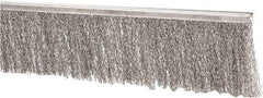 PRO-SOURCE - 5/16" Back Strip Brush Width, Stainless Steel Back Strip Brush - 3" Bristle Length, Stainless Steel, 72" OAL - A1 Tooling