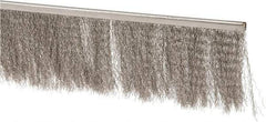 PRO-SOURCE - 5/16" Back Strip Brush Width, Stainless Steel Back Strip Brush - 4" Bristle Length, Stainless Steel, 72" OAL - A1 Tooling