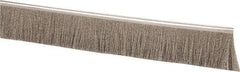 PRO-SOURCE - 1/2" Back Strip Brush Width, Stainless Steel Back Strip Brush - 2" Bristle Length, Stainless Steel, 36" OAL - A1 Tooling