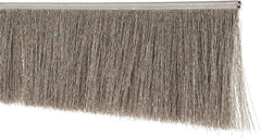 PRO-SOURCE - 1/2" Back Strip Brush Width, Stainless Steel Back Strip Brush - 3" Bristle Length, Stainless Steel, 36" OAL - A1 Tooling