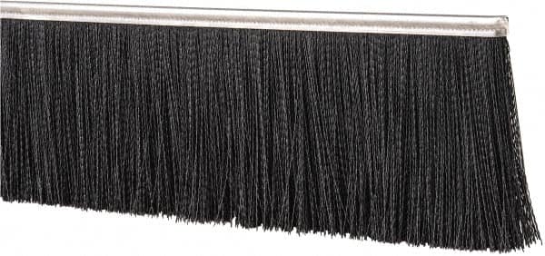 PRO-SOURCE - 1/2" Back Strip Brush Width, Stainless Steel Back Strip Brush - 6" Bristle Length, Nylon, 72" OAL - A1 Tooling