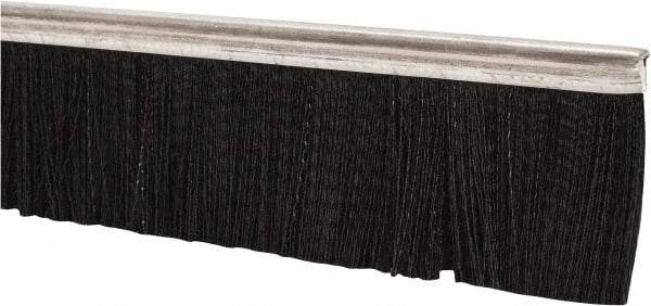 PRO-SOURCE - 5/16" Back Strip Brush Width, Stainless Steel Back Strip Brush - 2" Bristle Length, Nylon, 72" OAL - A1 Tooling