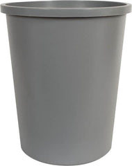 Rubbermaid - 44 Qt Gray Round Trash Can - Polyethylene, 18-3/4" High - A1 Tooling