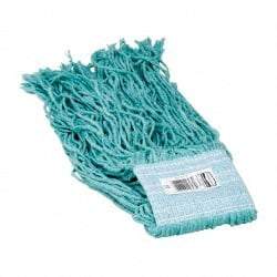 Rubbermaid - 5" Green Head Band, Small Blended Fiber Cut End Mop Head - 4 Ply, Use for General Purpose - A1 Tooling