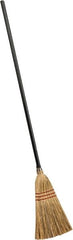 PRO-SOURCE - 54-1/2" OAL Corn Bristle Broom - Wood Handle - A1 Tooling