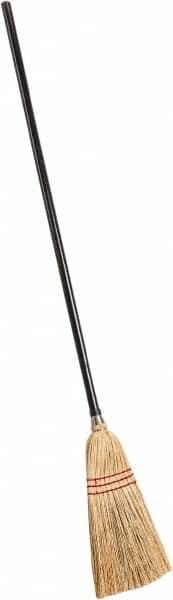 PRO-SOURCE - 55" OAL Corn Bristle Broom - Wood Handle - A1 Tooling