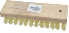 PRO-SOURCE - 1" Bristle Length, Polypropylene Scrub Brush - 7" OAL, Hardwood Block - A1 Tooling