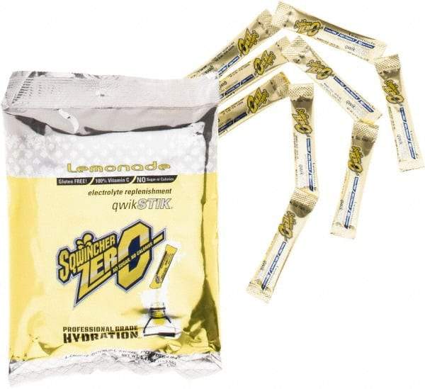 Sqwincher - 0.11 oz Packet Sugar Free Lemonade Activity Drink - Powdered, Yields 20 oz - A1 Tooling