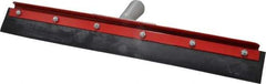 Haviland - 18" Rubber Blade Floor Squeegee - Black, Metal Holder - A1 Tooling