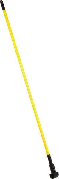 PRO-SOURCE - 60" Fiberglass Clamp Jaw Mop Handle - Polypropylene Connector, Use with Wet Mops - A1 Tooling