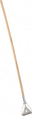 PRO-SOURCE - 60" Wood Quick Connect Mop Handle - Metal Connector, Use with Wet Mops - A1 Tooling