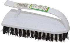 PRO-SOURCE - Polypropylene Scrub Brush - 6-1/2" OAL, Easy Grip Handle, Plastic Block - A1 Tooling