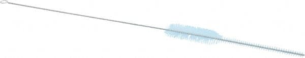 PRO-SOURCE - 3/4" Diam Nylon Pipette Brush - 17" OAL, 7-1/2" Head Length, Wire Handle - A1 Tooling