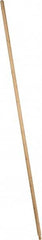 PRO-SOURCE - 48 x 7/8" Wood Handle for Push Brooms - Threaded Connection, Tan - A1 Tooling