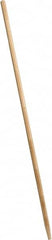 PRO-SOURCE - 54 x 1-1/8" Wood Handle for Push Brooms - Tapered Connection, Tan - A1 Tooling