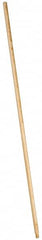 PRO-SOURCE - 54 x 15/16" Wood Handle for Push Brooms - Threaded Connection, Tan - A1 Tooling