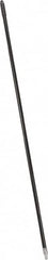 PRO-SOURCE - 60 x 15/16" Metal Handle for Push Brooms - Threaded Connection, Silver - A1 Tooling