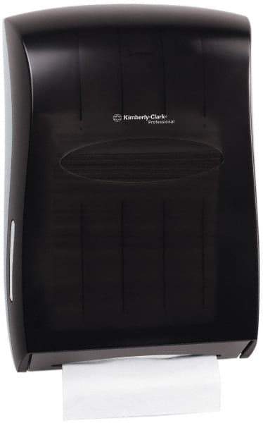 Kimberly-Clark Professional - Hands Free, Plastic Paper Towel Dispenser - 18.88" High x 13-1/4" Wide x 5.88" Deep, 2-1/2 Sleeves, Smoke (Color) - A1 Tooling