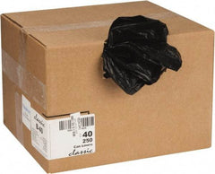 PRO-SOURCE - 0.65 mil Thick, Household/Office Trash Bags - 33" Wide x 39" High, Black - A1 Tooling