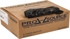 PRO-SOURCE - 0.6 mil Thick, Household/Office Trash Bags - 40" Wide x 46" High, Black - A1 Tooling