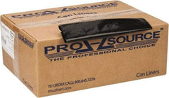 PRO-SOURCE - 1.25 mil Thick, Heavy-Duty Trash Bags - 38" Wide x 58" High, Black - A1 Tooling