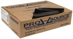 PRO-SOURCE - 0.6 mil Thick, Household/Office Trash Bags - 23" Wide x 24" High, Black - A1 Tooling