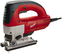 Milwaukee Tool - 6.5 Amp, 3,000 SPM, 1 Inch Stroke Length, Electric Jigsaw - 120V, 12.67 Ft. Cord Length, 45° Cutting Angle - A1 Tooling