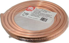 Mueller Industries - 20' Long, 5/8" OD x 0.545" ID, Copper Seamless Tube - 0.04" Wall Thickness, 0.285 Ft/Lb - A1 Tooling