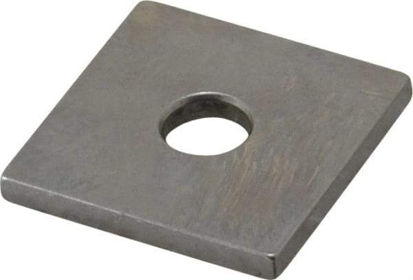 Mitutoyo - 0.106" Square Steel Gage Block - Accuracy Grade 0, Includes Certificate of Inspection - A1 Tooling