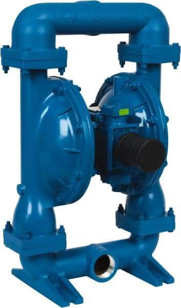 SandPIPER - 2" NPT, Metallic, Air Operated Diaphragm Pump - Buna Diaphragm, Aluminum Housing - A1 Tooling