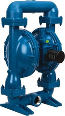 SandPIPER - 2" NPT, Metallic, Air Operated Diaphragm Pump - Santoprene Diaphragm, Aluminum Housing - A1 Tooling