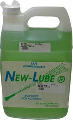 Superbee - New-Lube, 1 Gal Bottle Cutting Fluid - Water Soluble, For Cleaning - A1 Tooling