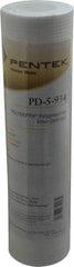 Pentair - 2-1/2" OD, 5µ, Polypropylene Thermal Bonded Cartridge Filter - 9.88" Long, Reduces Sediments - A1 Tooling