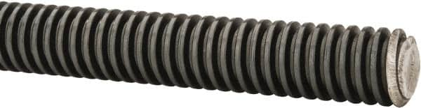 Keystone Threaded Products - TR20x4.0 Acme, 2m Long, Alloy Steel Trapezoidal Roll Metric Threaded Rod - Black Oxide Finish, Right Hand Thread - A1 Tooling