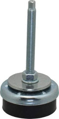 Royal Products - M12-1.25 Bolt Thread, Stud Mount Leveling Pad & Mount - 1,110 Max Lb Capacity, 3-1/8" Base Diam - A1 Tooling