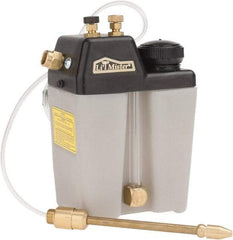 Trico - 1 Outlet, 0.25 Gal Tank Capacity, High Density Polyethylene Tank Mist Coolant System - 5' Coolant Line Length, 6" Hose Length - A1 Tooling