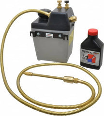 Trico - 1 Outlet, 0.25 Gal Tank Capacity, High Density Polyethylene Tank Mist Coolant System - 5' Coolant Line Length, 6" Hose Length - A1 Tooling