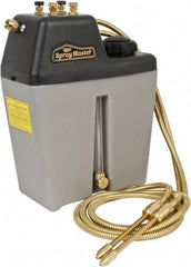 Trico - 2 Outlet, 1 Gal Tank Capacity, High Density Polyethylene Tank Mist Coolant System - 5' Coolant Line Length, 6" Hose Length - A1 Tooling