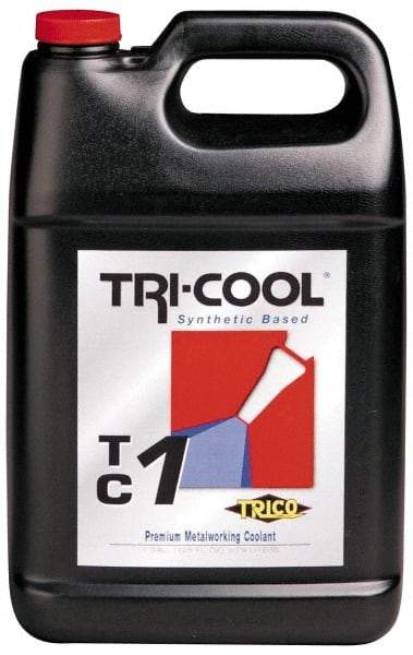 Trico - Tri-Cool TC-1, 1 Gal Bottle Cutting Fluid - Synthetic, For Broaching, Grinding, Machining, Tapping - A1 Tooling