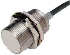 Omron - NPN, 2mm Detection, Cylinder Shielded, Inductive Proximity Sensor - 3 Wires, IP67, 12 to 24 VDC, M8x1 Thread, 8mm Wide - A1 Tooling