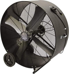 TPI - 48" Blade, Belt Drive, 14,400 CFM, Floor Style Blower Fan - 15 Amps, 120 Volts, 1 Speed, Single Phase - A1 Tooling