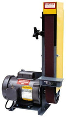 Kalamazoo - 48 Inch Long x 2 Inch Wide Horizontal and Vertical Belt Sanding Machine - 4,500 Ft./min Belt Speed, 1/2 Hp, Single Phase - A1 Tooling