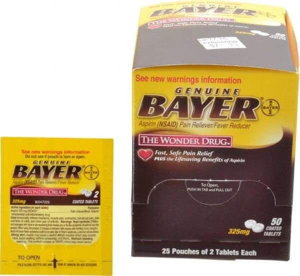 Medique - Bayer Aspirin Tablets - Headache & Pain Relief - A1 Tooling