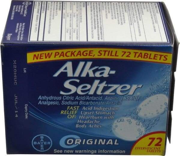 Medique - Original Flavor Alka Seltzer Tablets - Antacids & Stomach Relief - A1 Tooling