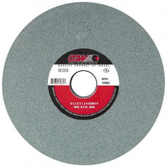 Camel Grinding Wheels - 8" Diam x 1-1/4" Hole x 1/2" Thick, I Hardness, 80 Grit Surface Grinding Wheel - A1 Tooling