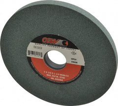 Camel Grinding Wheels - 7" Diam x 1-1/4" Hole x 1/2" Thick, I Hardness, 80 Grit Surface Grinding Wheel - Silicon Carbide, Type 1, Medium Grade, 3,760 Max RPM, Vitrified Bond, No Recess - A1 Tooling