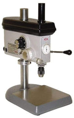 Servo - 7" Swing, Frequency Drill Press - Variable Speed, 0.1 hp, Single Phase - A1 Tooling