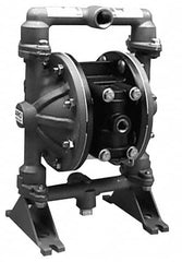 ARO/Ingersoll-Rand - 1/2" NPT, Metallic, Air Operated Diaphragm Pump - PTFE Diaphragm, Stainless Steel Housing - A1 Tooling