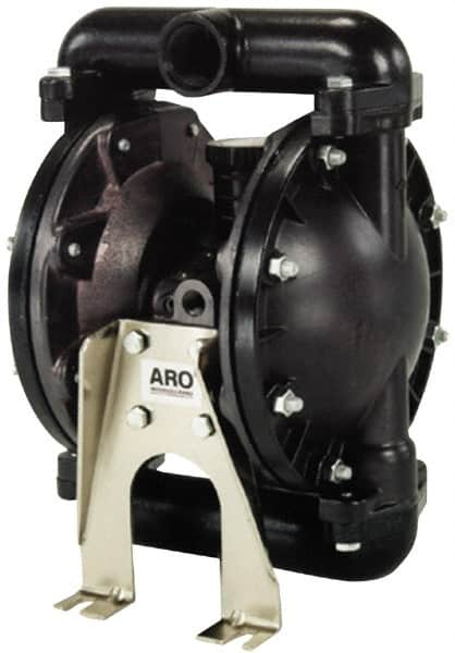 ARO/Ingersoll-Rand - 1" NPT, Metallic, Air Operated Diaphragm Pump - Santoprene Diaphragm, Stainless Steel Housing - A1 Tooling